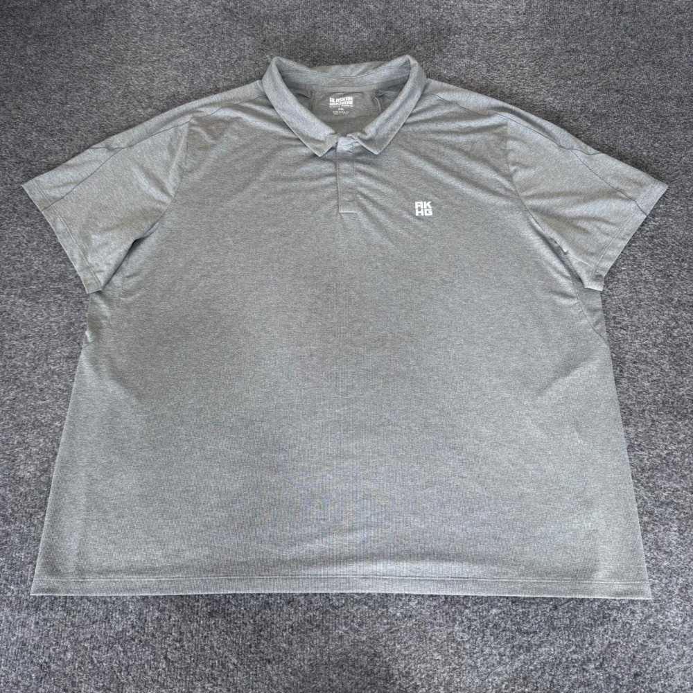 Alaskan Hardgear Polo Shirt‎ Mens 2XL Gray Short Sleeve Workwear Outdoor Casual